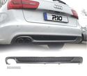 DIFUSOR SPOILER PARA AUDI A6 C7 AVANT 11- LOOK S-LINE - 5