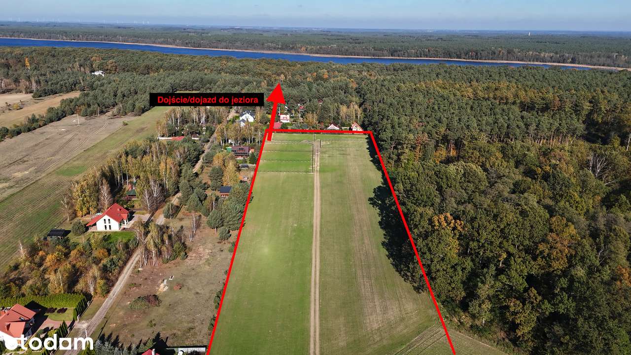 Działki przy jeziorze Lucieńskim i lesie państwowym-0