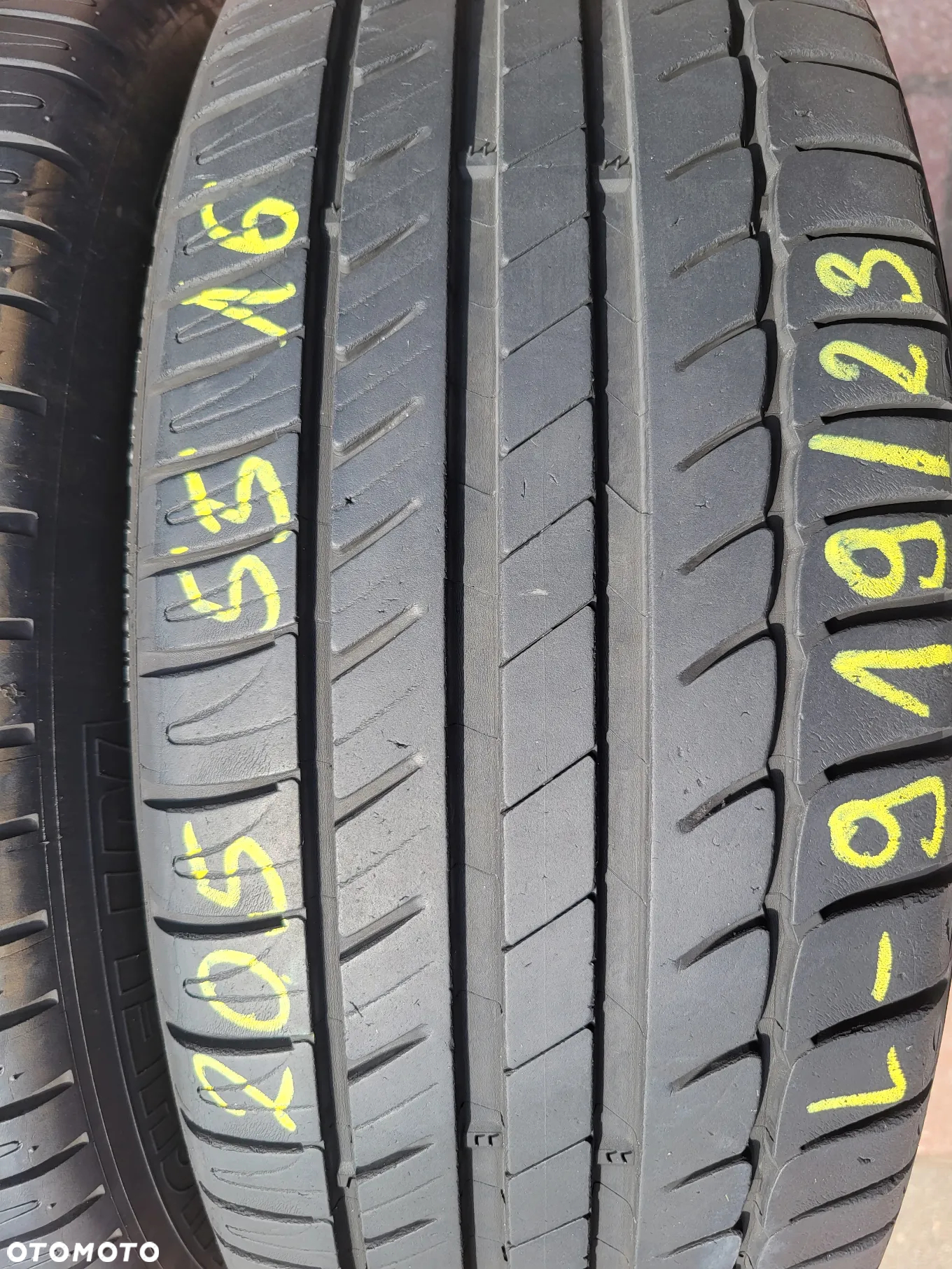 205/55r16 91V (L919/23)005 2szt 6mm HP Primacy MICHELIN LETNIE - 2