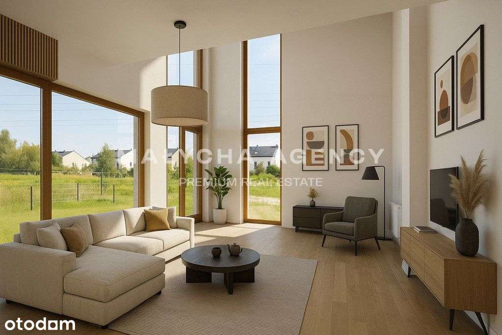 Nowoczesne domy w zabudowie bliźniaczej Konstancin-10