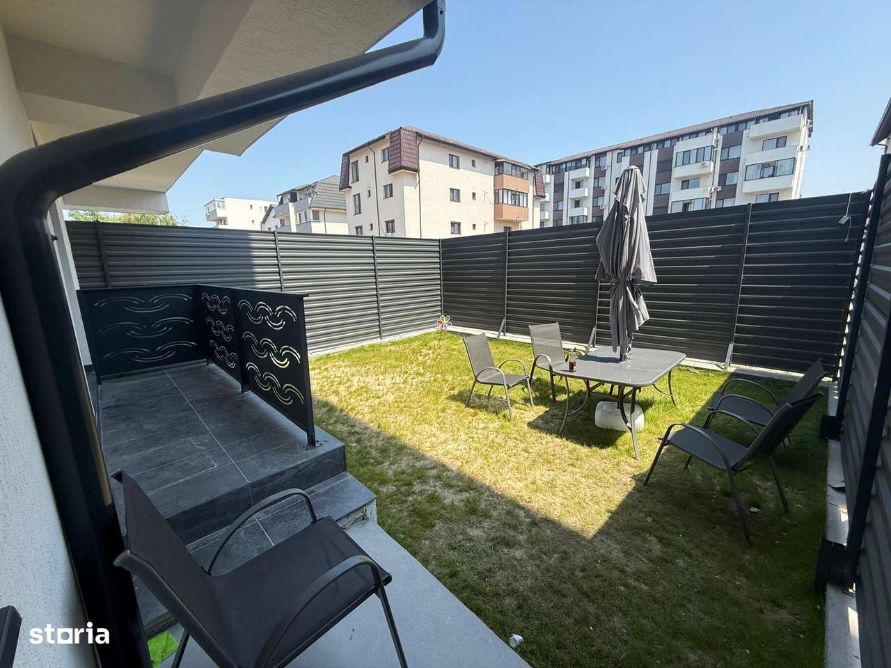 apartament la parter, 2 camere,  curte  Magurele, IF, central-3