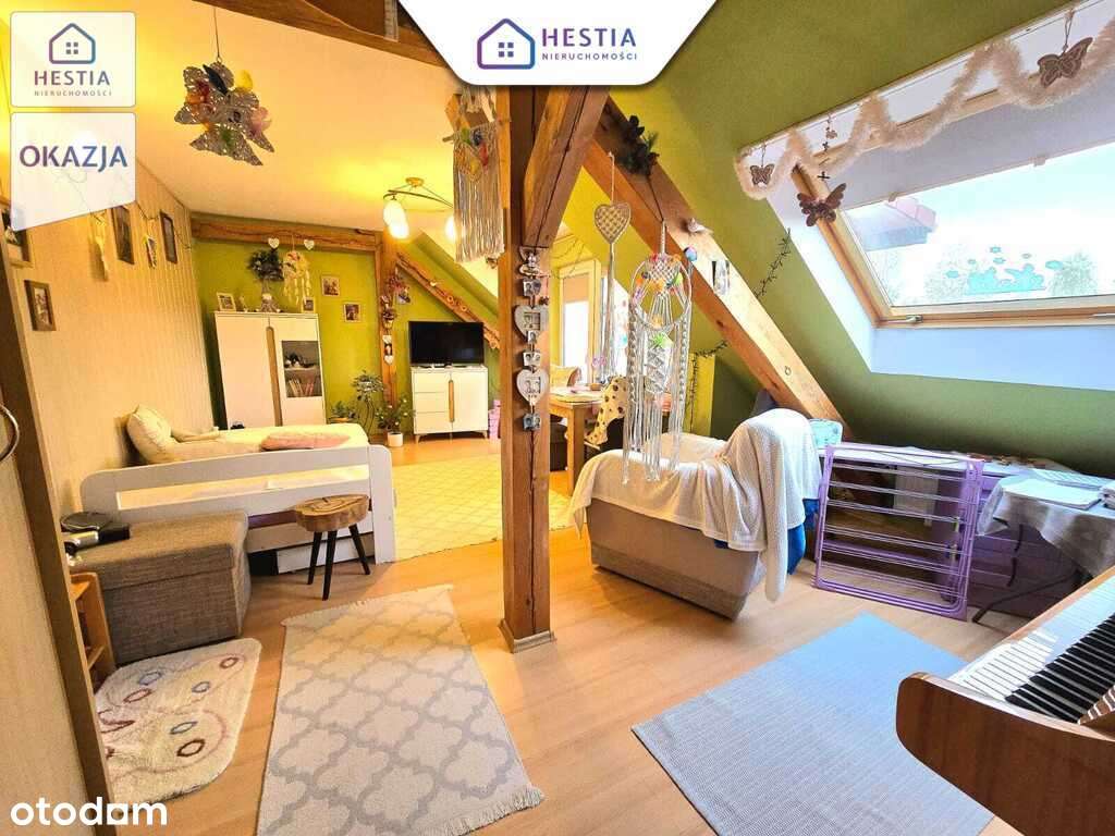 Klimatyczne mieszkanie z dużą antresolą. - Pełny obrazek: 3/9