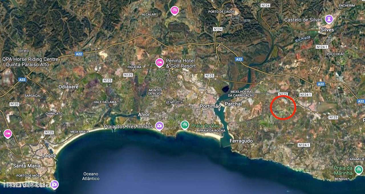 Apartamento T3 com vista para o campo de golfe de Vale da Pinta – Alga-13