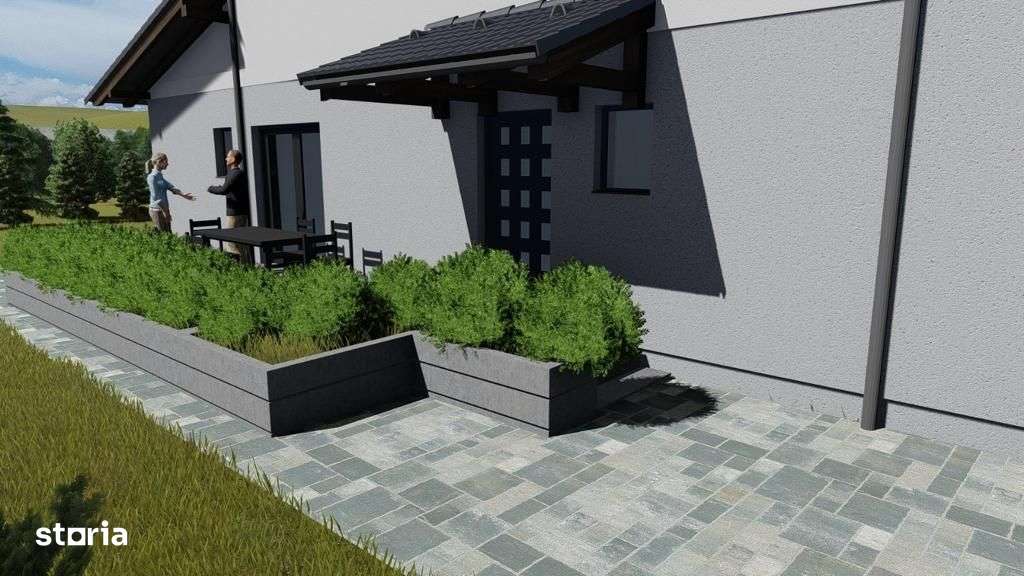 Complex de case tip duplex, 85 mp ,teren intre 250 -350 ,LIVEZENI - Imagine principală: 5/6