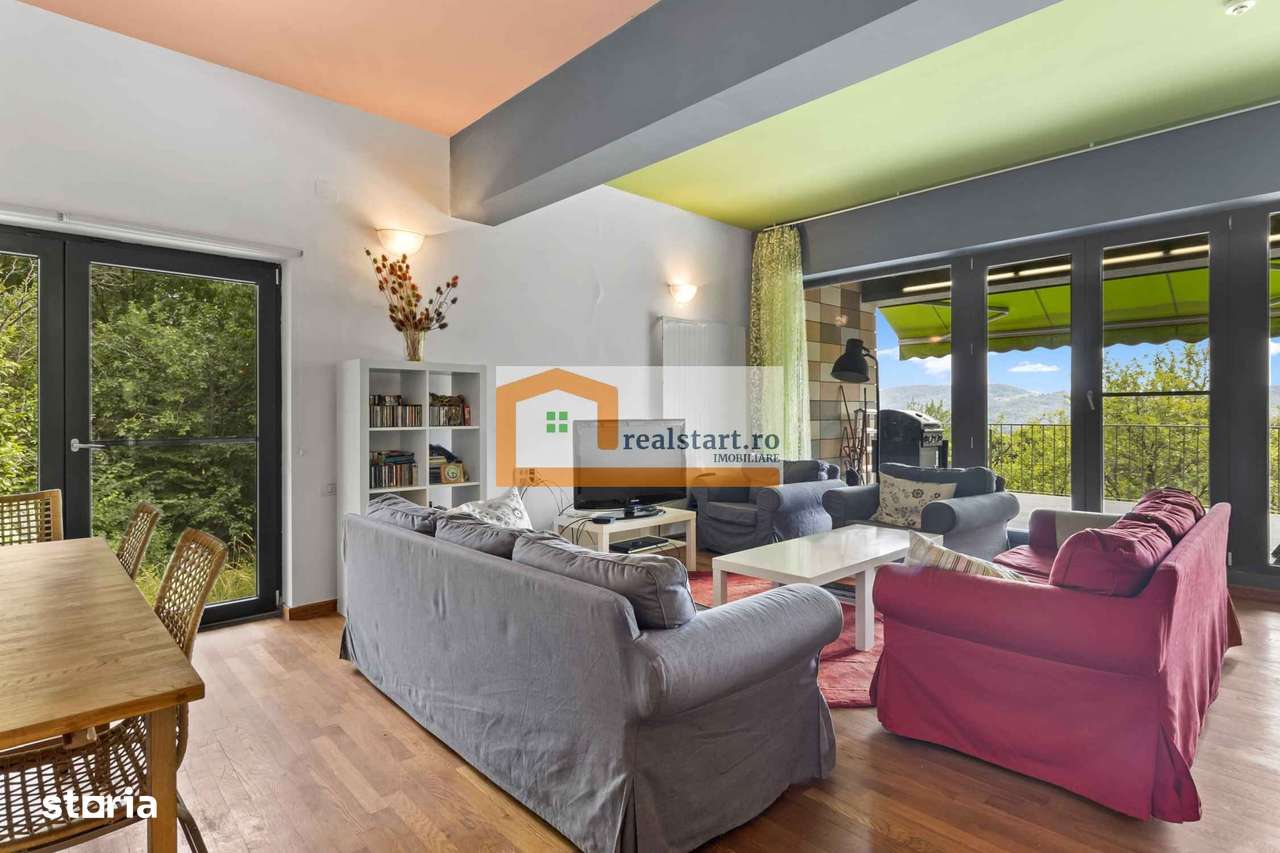 Cornu, Vedere la Padure, Vila D+P+M, 6600mp teren, 4 parcare-3