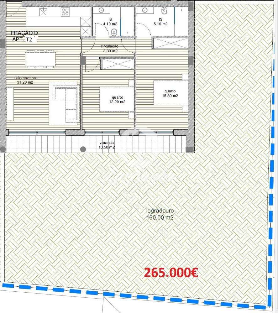 Apartamento com jardim em Barcelos - Grande imagem: 2/27