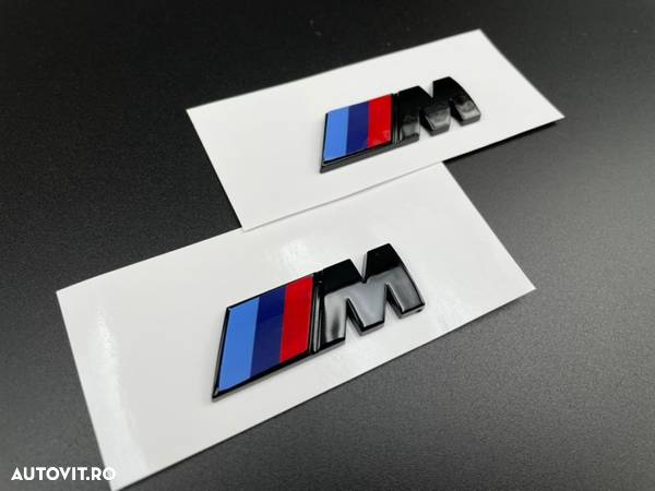 Set Embleme BMW X6 M50d Negru - 7