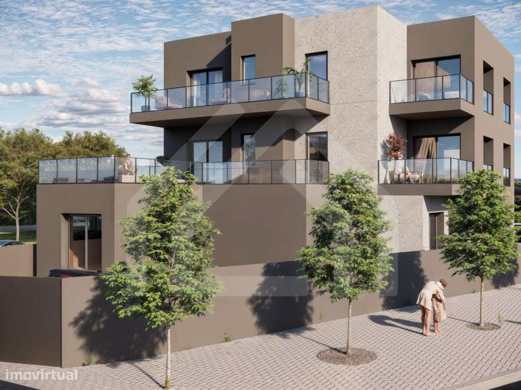 Apartamento T2| NOVO | Pedrulha | com Jardim privado - Grande imagem: 2/32