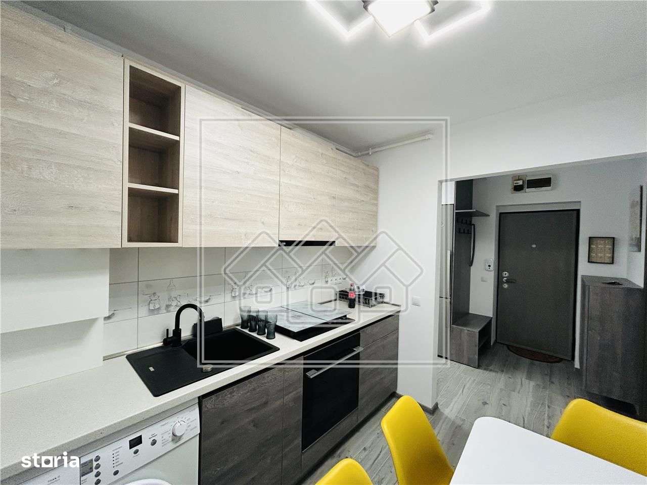 Ap decomandat, la cheie, 55 mp utili + balcon, Cisnadie-7