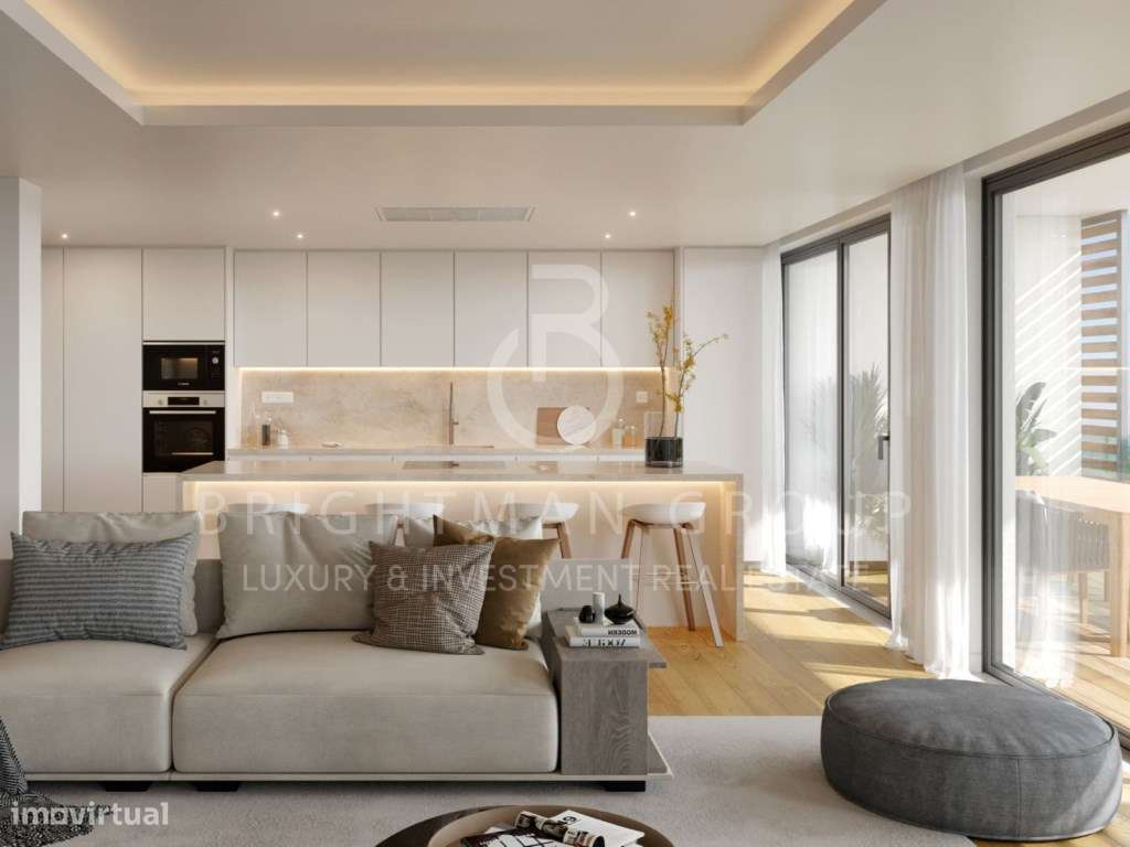 Penthouse Duplex T4 na Parede-21