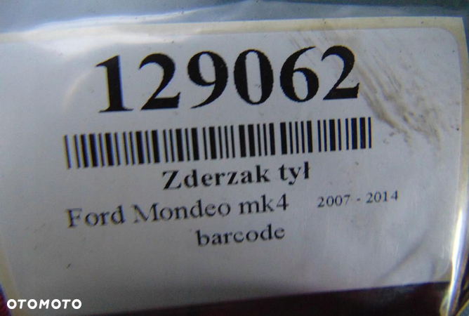 FORD MONDEO MK4 ZDERZAK TYŁ SEDAN ANG - 10