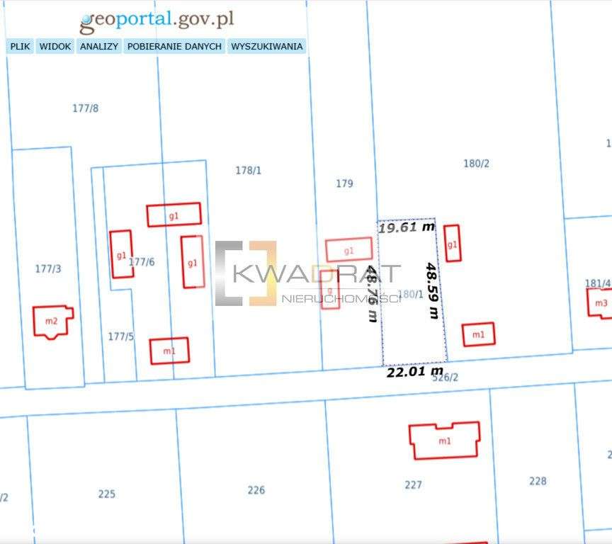 działka z Wz Rządza gmina Jakubów - Pełny obrazek: 4/5