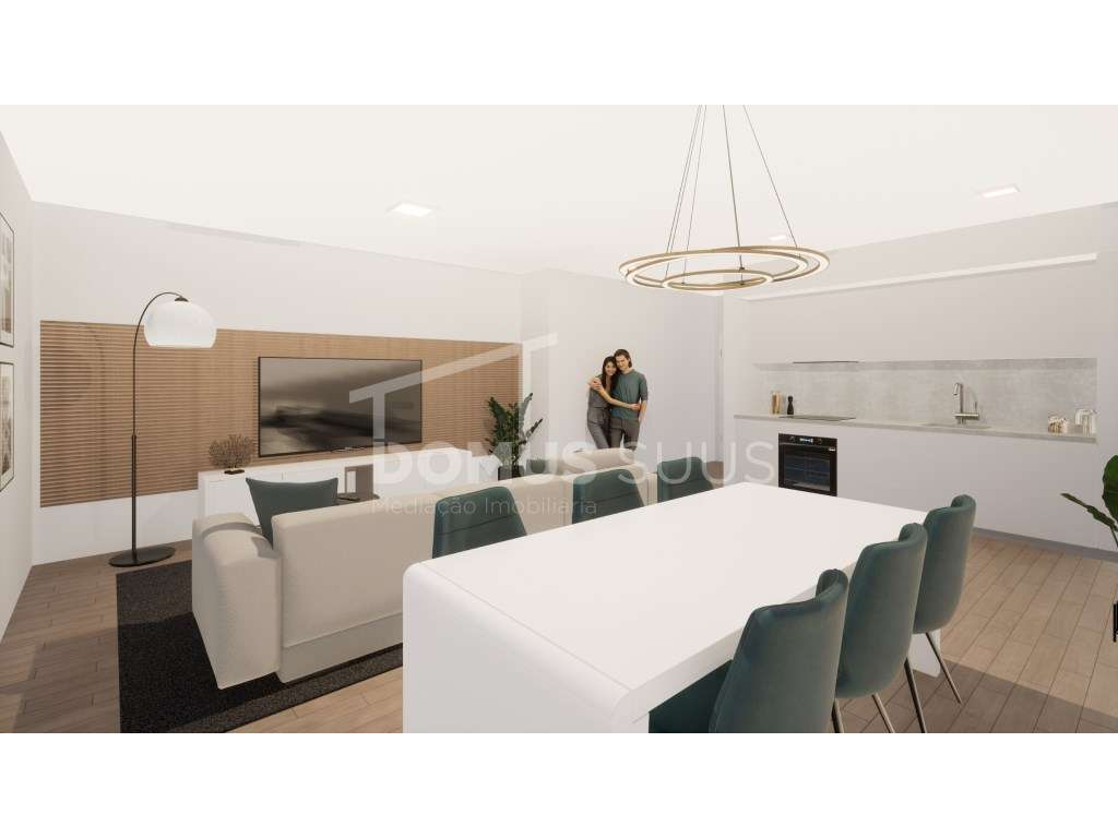 Moradia tipologia T3, inserida em condomínio fechado, a iniciar con... - Grande imagem: 2/15