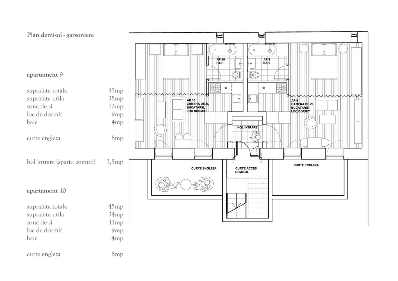 Vilă D+P+M cu 4 unități independente închiriate , randament imediat-12