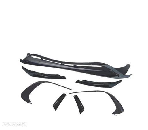 SPOILER LIP FRONTAL PARA MERCEDES CLASSE A W176 LOOK AMG A45 15-18 - 2