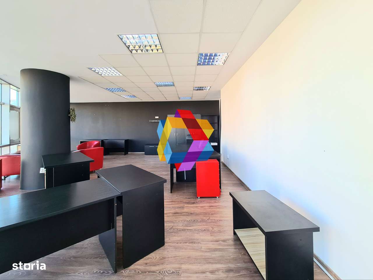 Spatiu birouri de închiriat Brasov - 60 mp # plus-imo.ro - Imagine principală: 2/5