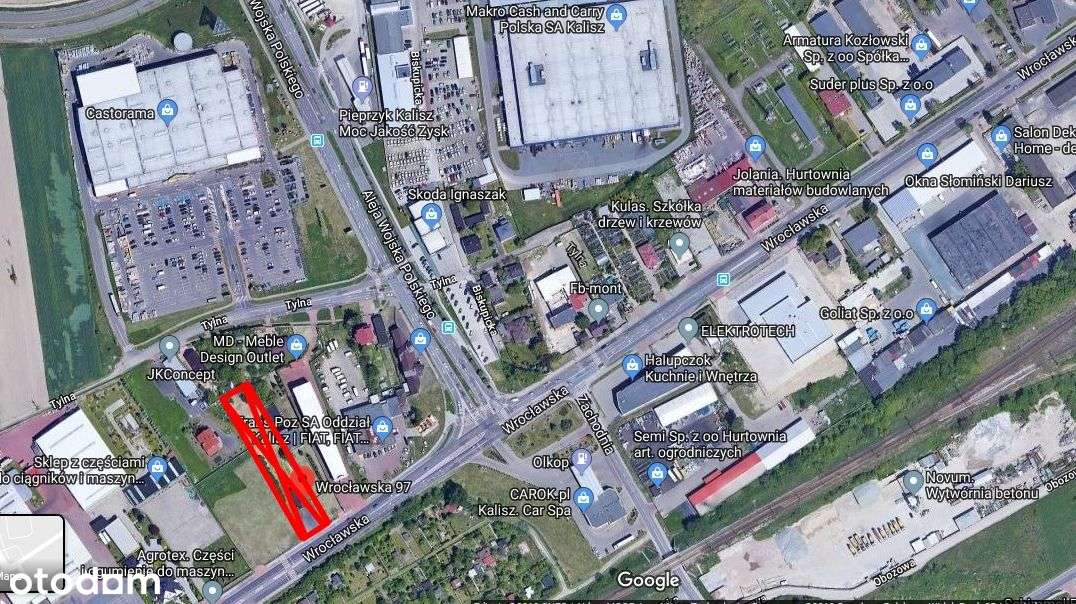 Lokal + Działka Wrocławska 97 trasa Kalisz-Ostrów - Pełny obrazek: 5/17