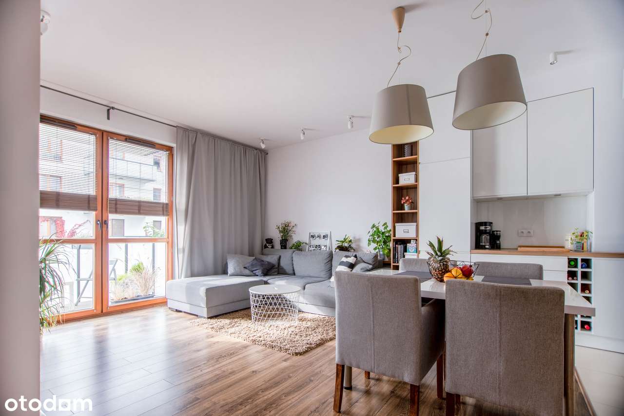 BEZPOŚREDNIO Mieszkanie 2-pokojowe 47m2 Wilanów + m. garażowe gratis