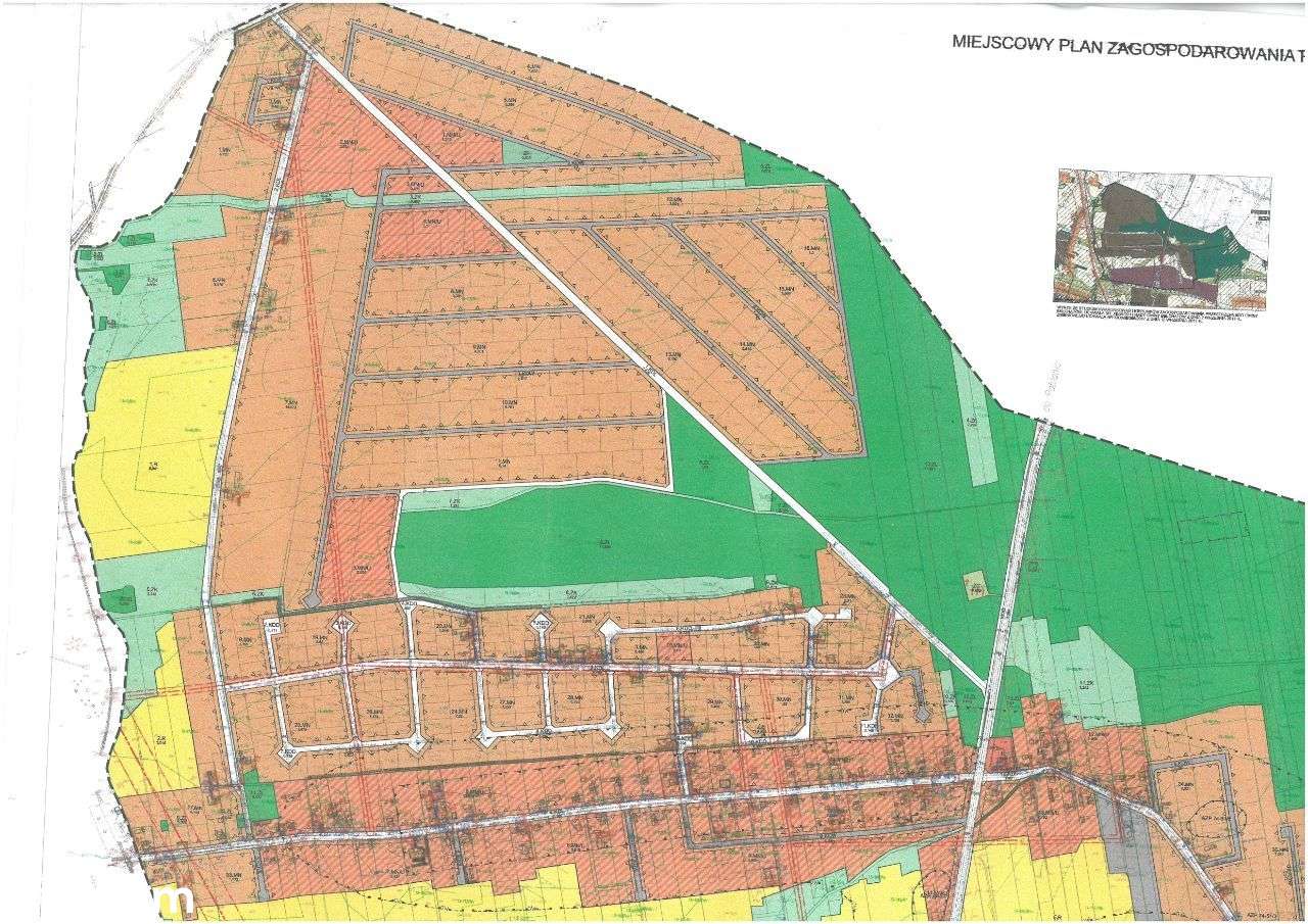 Kałduny, Bełchatów działki na sprzedaż - Pełny obrazek: 2/2