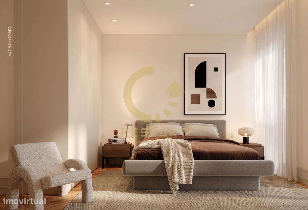 Apartamento T2+1 com varanda, terraço, 2 lugares garagem e arrumos em - Grande imagem: 5/25