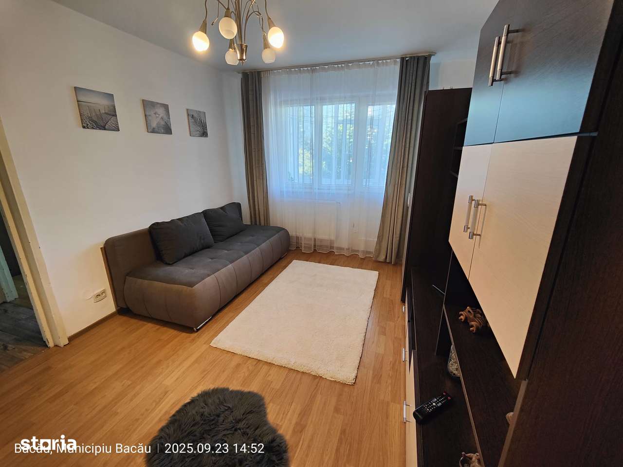 2 camere ETAJ 1, mobilat, centrala, termopan, Petrom Milcov-3