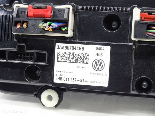 PANEL PRZEŁĄCZNIK NAWIEWU KLIMY KLIMATYZACJI VW PASSAT B7 3A 3AA907044BB - 4