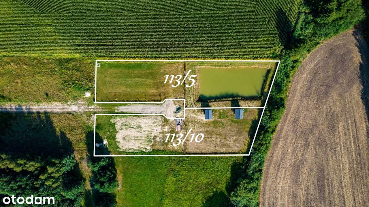 Nowa Cena | Prywatny staw | Działki budowalne | Wydane WZ - Pełny obrazek: 4/4