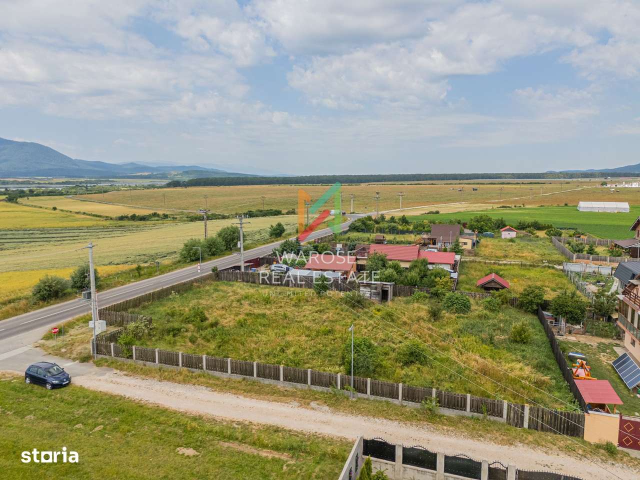 Teren intravilan | Satu Nou | Halchiu | Curent Gaz Apa - Imagine principală: 5/13