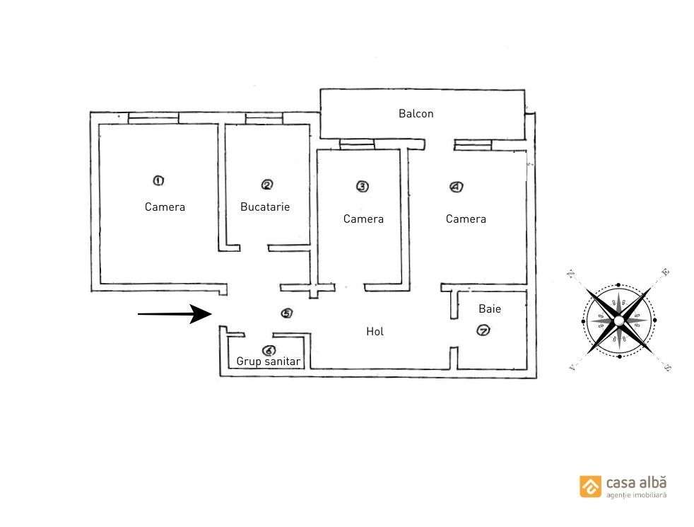 Ultracentral - bd. Independentei, 3 camere spatios, disponibil imediat - Imagine principală: 3/16