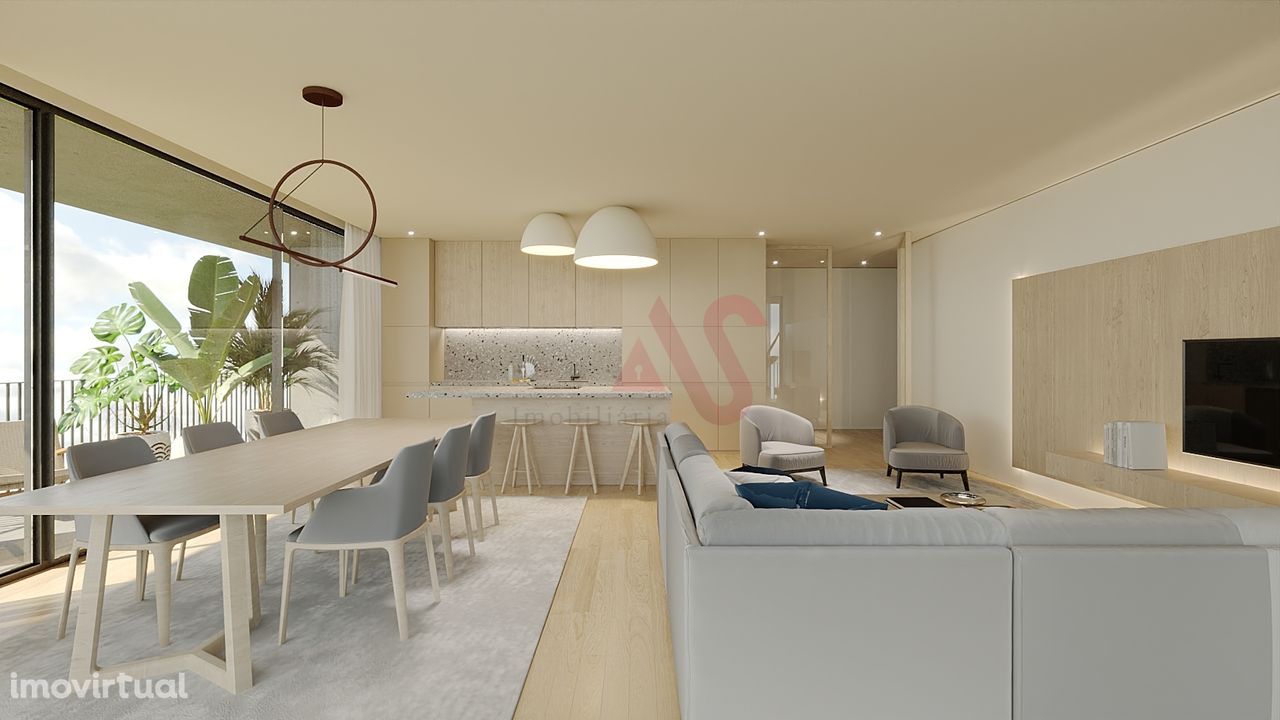 Apartamento T2 no Edifício “Ourivesaria Lousada Residence” em Lousada