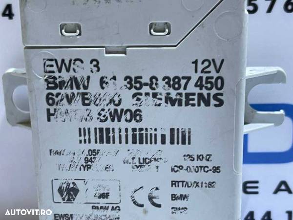 Unitate Modul Calculator Imobilizator BMW Seria 3 E46 1997 - 2006 Cod 8387450 61358387450 - 2