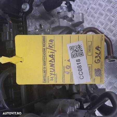 Motor Hyundai i10, Kia Picanto, 1.0 B • G3LA - 6
