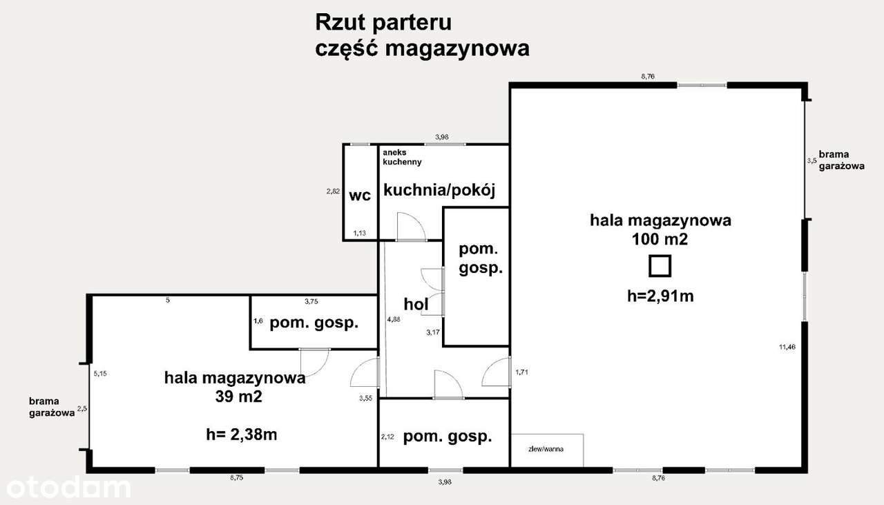 Dom z halą usługową-11