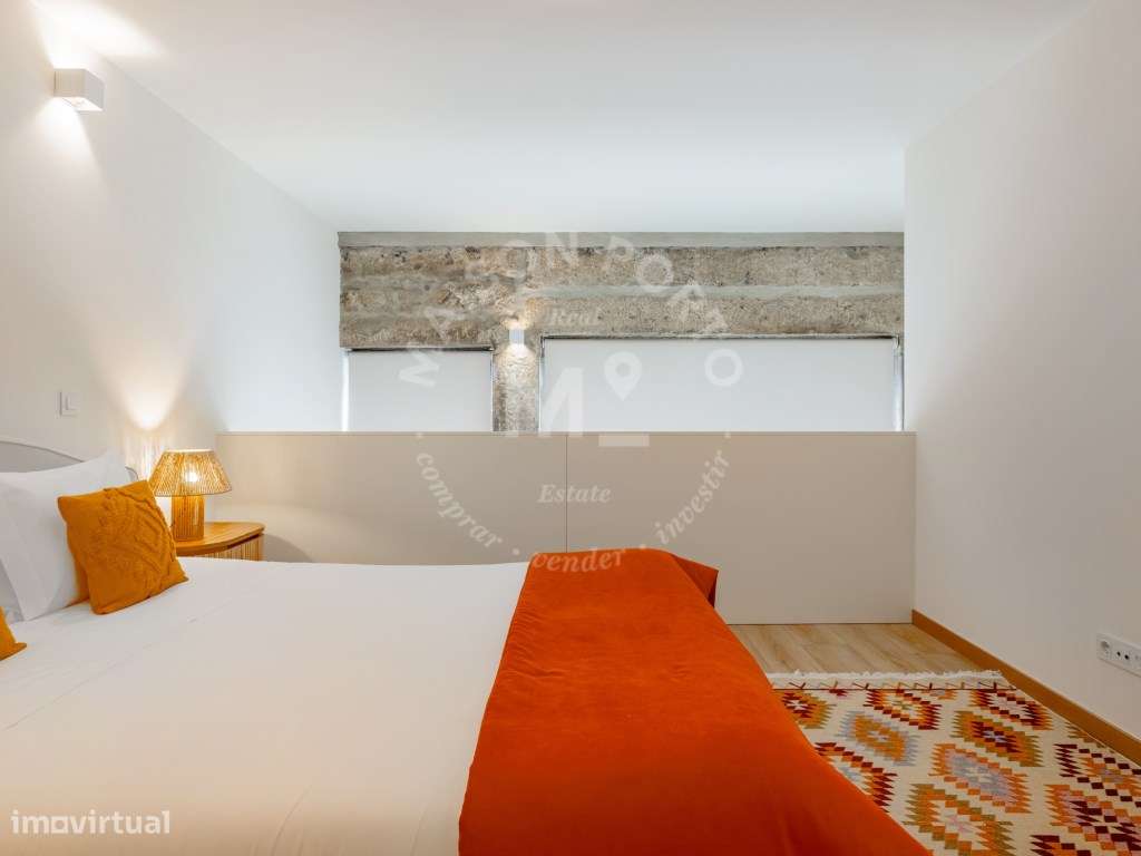 Apartamento T1 Duplex Totalmente Equipado e Mobilado no Bonfim, Porto-22