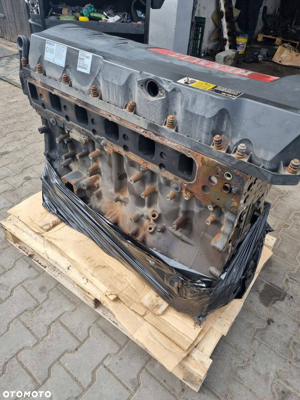 BLOK SILNIKA SŁUPEK WAŁ GŁOWICA RENAULT MAGNUM DXI 13 440 480 520 EEV LIFT - 4