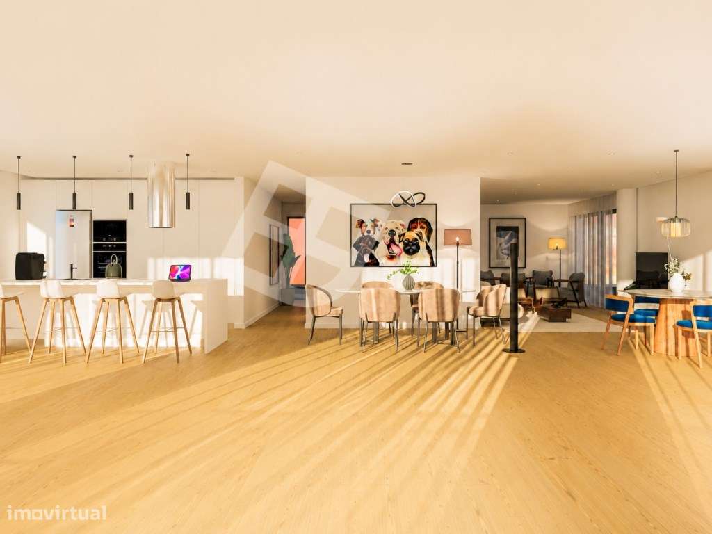 T3 Duplex - Piso cobertura com terraços e vistas para a ria | Aveiro-2