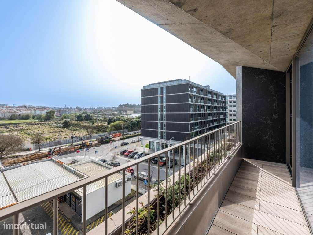 Apartamento T3 com 3 frentes em Matosinhos sul, no edifício Nautilus-34