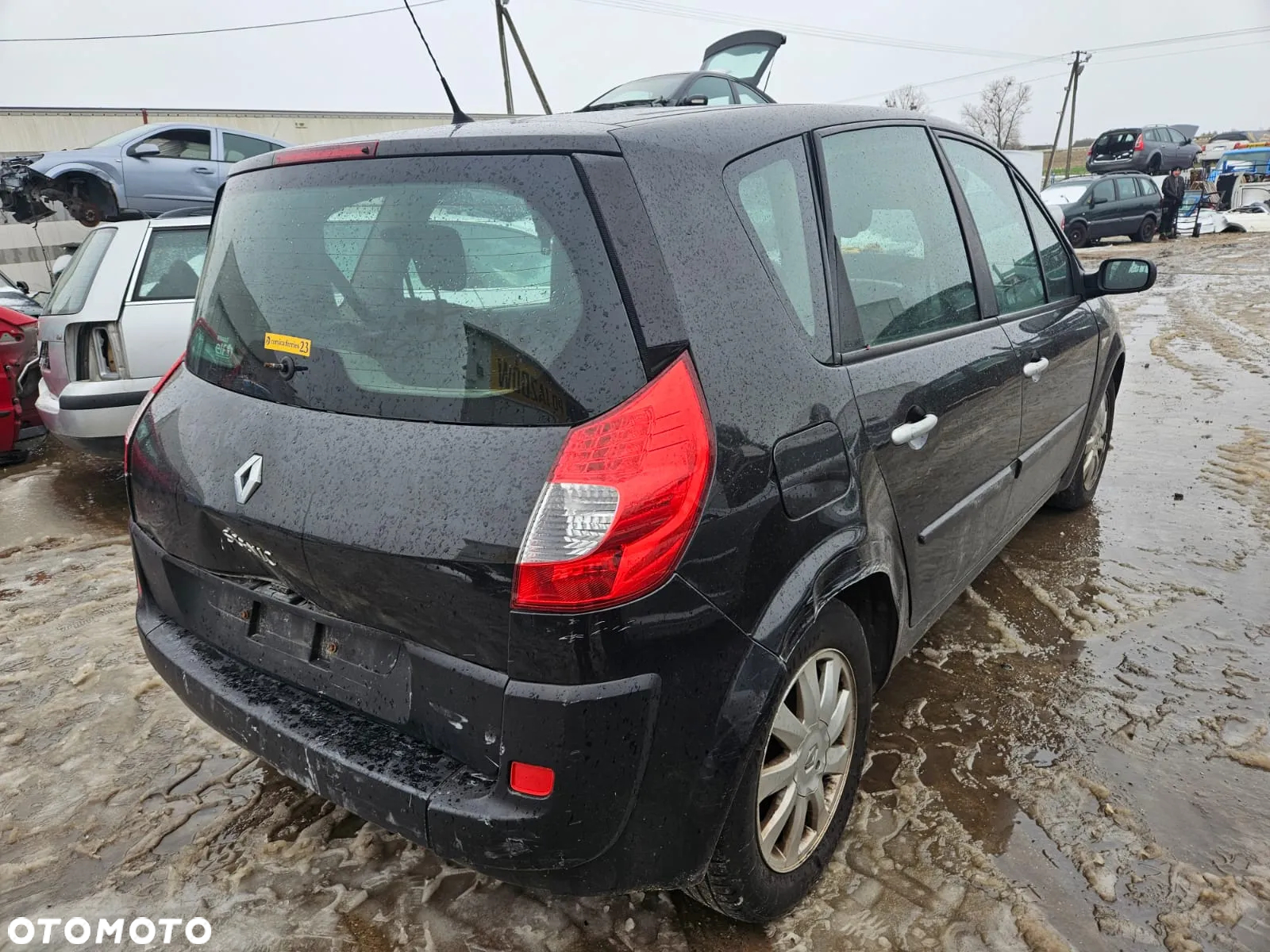 Renault Scenic II lift 2008r 2.0 16V F4R 770 / F4R 771 1998ccm 135KM/99kW  NV676 MASKA ZDERZAK SILNIK - 3