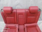 Kanapa Fotel Przedni Pasażera Boczki Tapicerki Skóra Czerwona Alfa Romeo Brera - 5