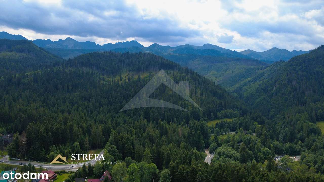 Dom zakopiański z działką 1756 m - podział po 600 m i widok na Tatry - Pełny obrazek: 5/18