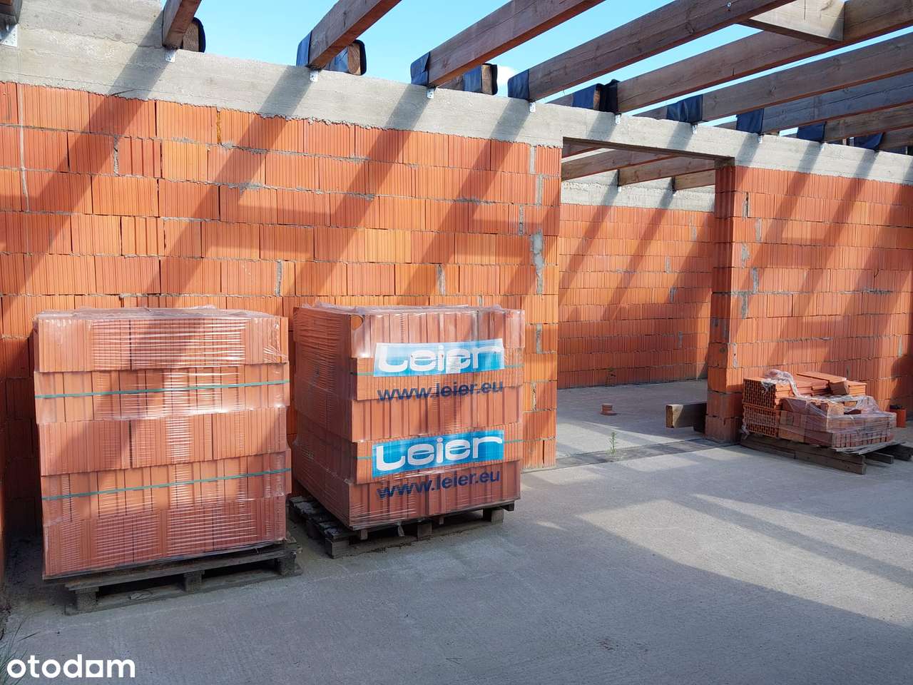 Dom w stanie surowym otwartym- Nędza/koło Raciborza. - Pełny obrazek: 4/8