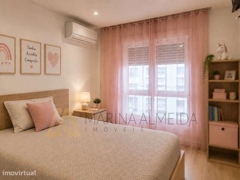 Apartamento T3 ( 4 assoalhadas), Semi- Novo com 2 varandas e arrend...-17