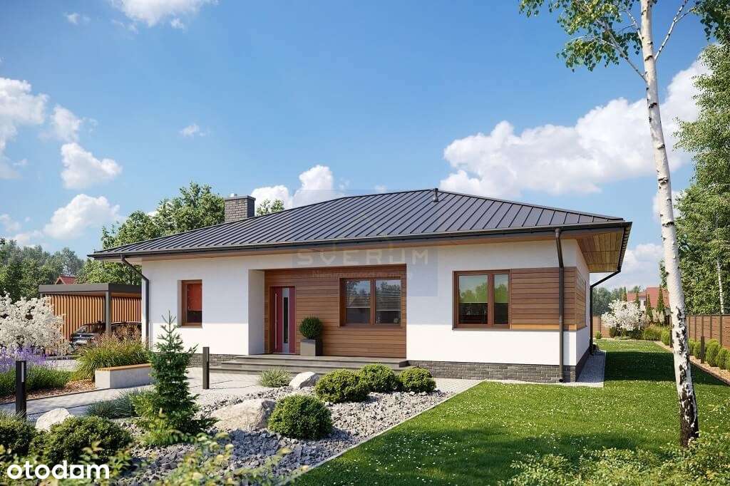 Pierwszy z czternastu nowych domów w Biskupicach - Pełny obrazek: 4/5