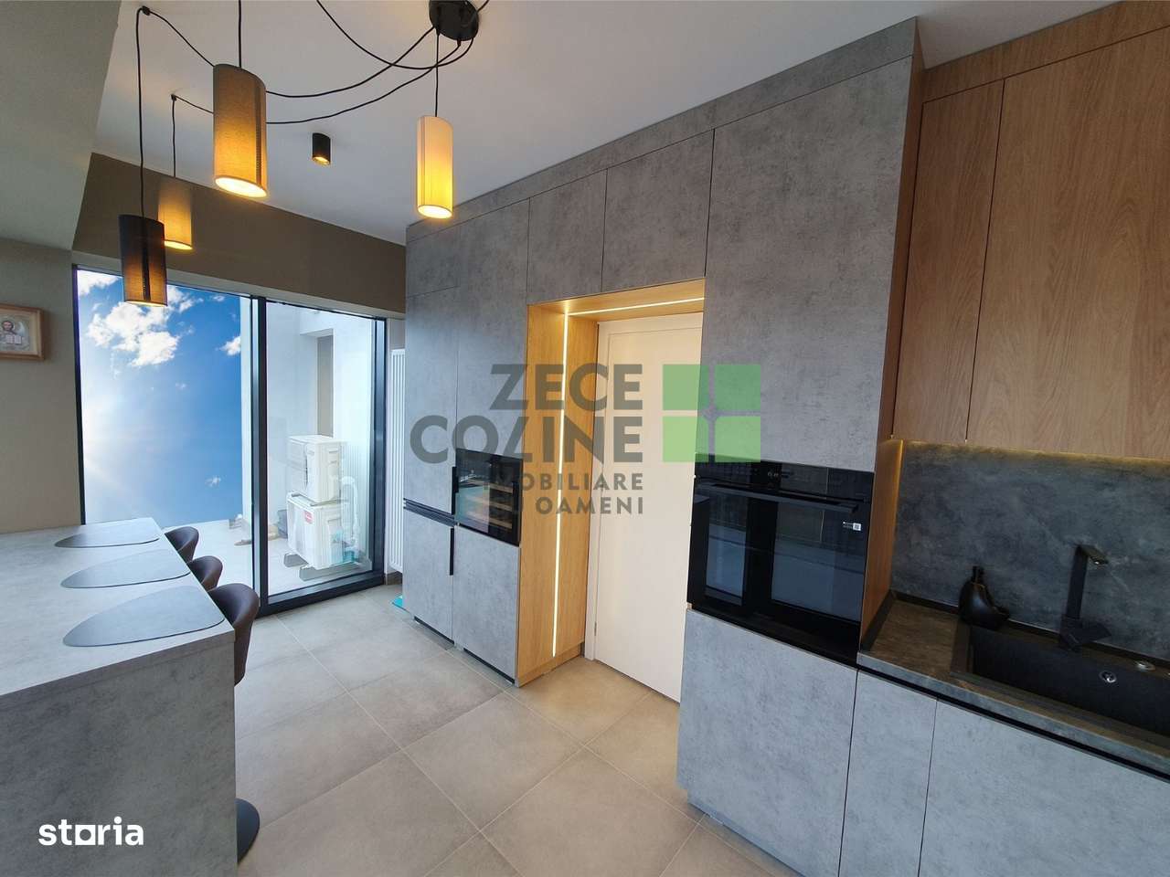 Apartament 3 camere premium, bucătărie închisă, Silk District-12