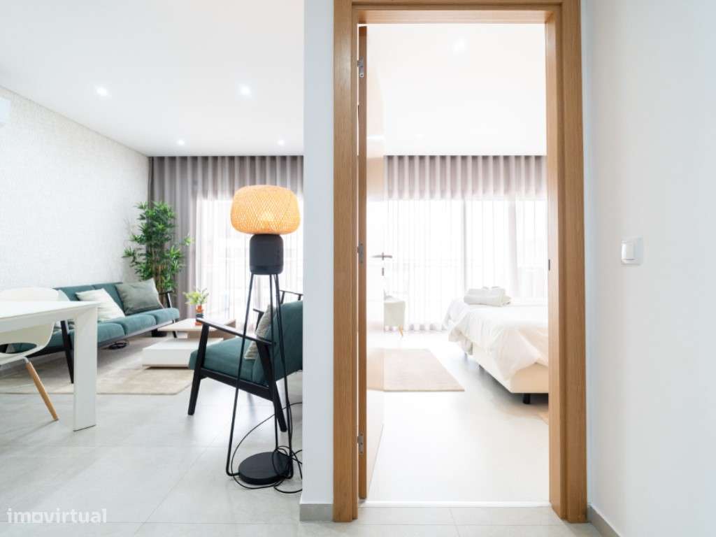 Fantástico Apartamento T2 com licença AL inserido num condominio co...-7