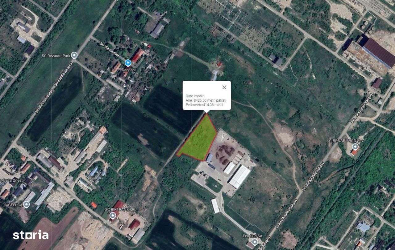 Teren intravilan curti-constructii 8500 mp ~ Onesti ~ Bacau - Imagine principală: 1/3