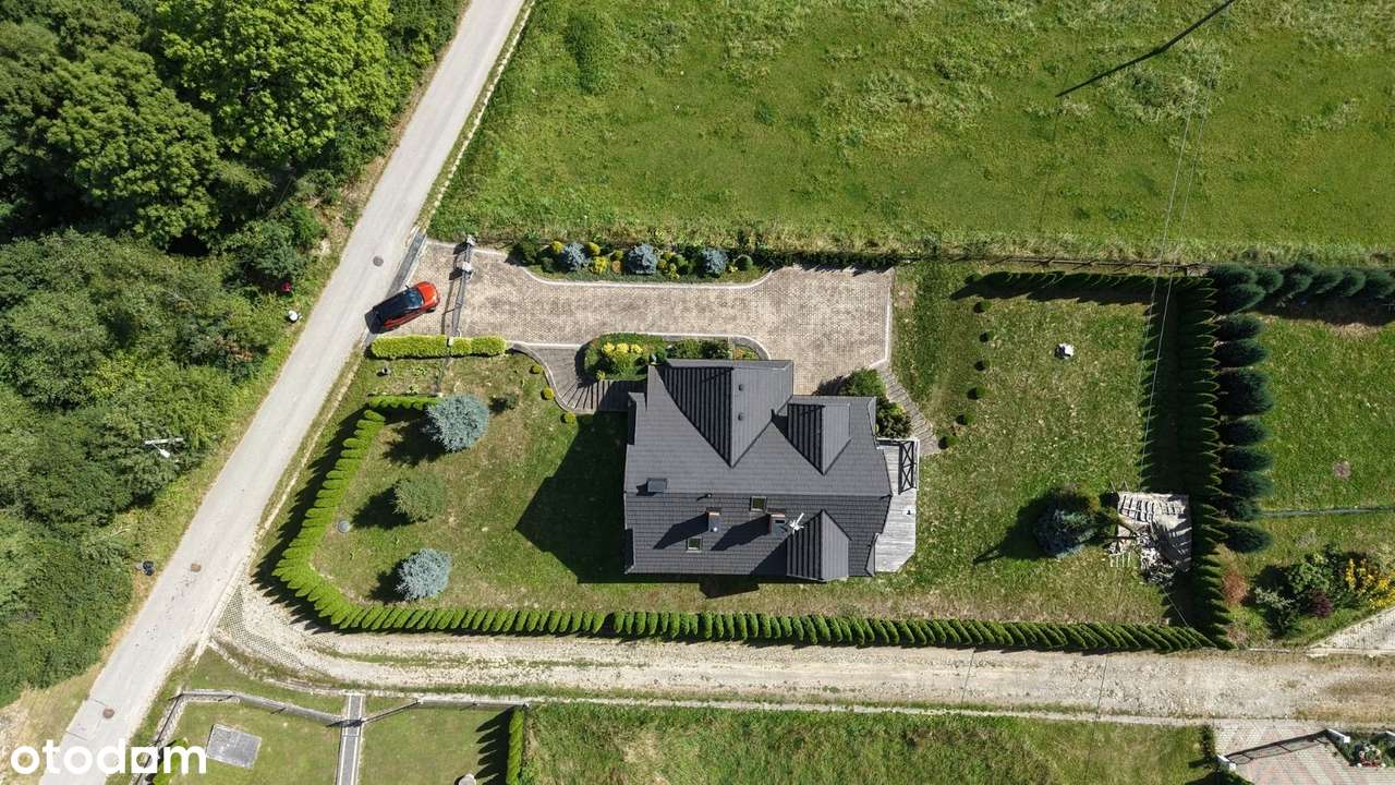 Piękny dom z półbala w Łapszach Niżnych-16