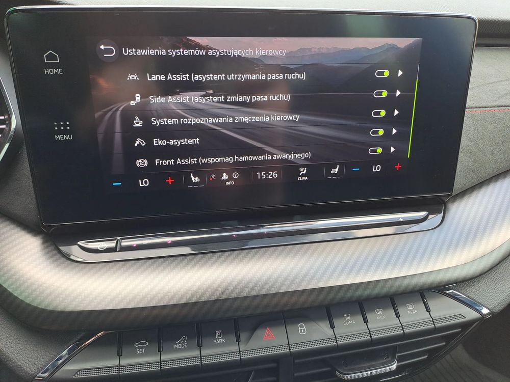SKODA OCTAVIA RS 4X4 2.0TDI 200KM Canton HAK Martwe pole 3s.Klima VAT 23% PL ASO