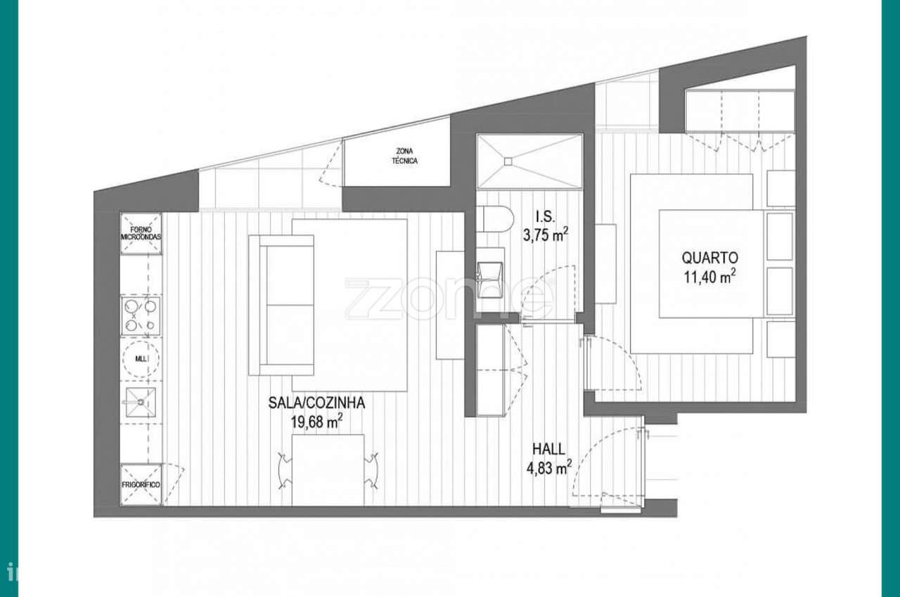 T1 c/ Varanda Santa Joana-13
