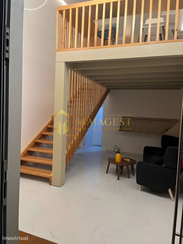 Apartamento T1 Duplex Novo, Equipado e Mobilado nas Antas - Grande imagem: 4/9